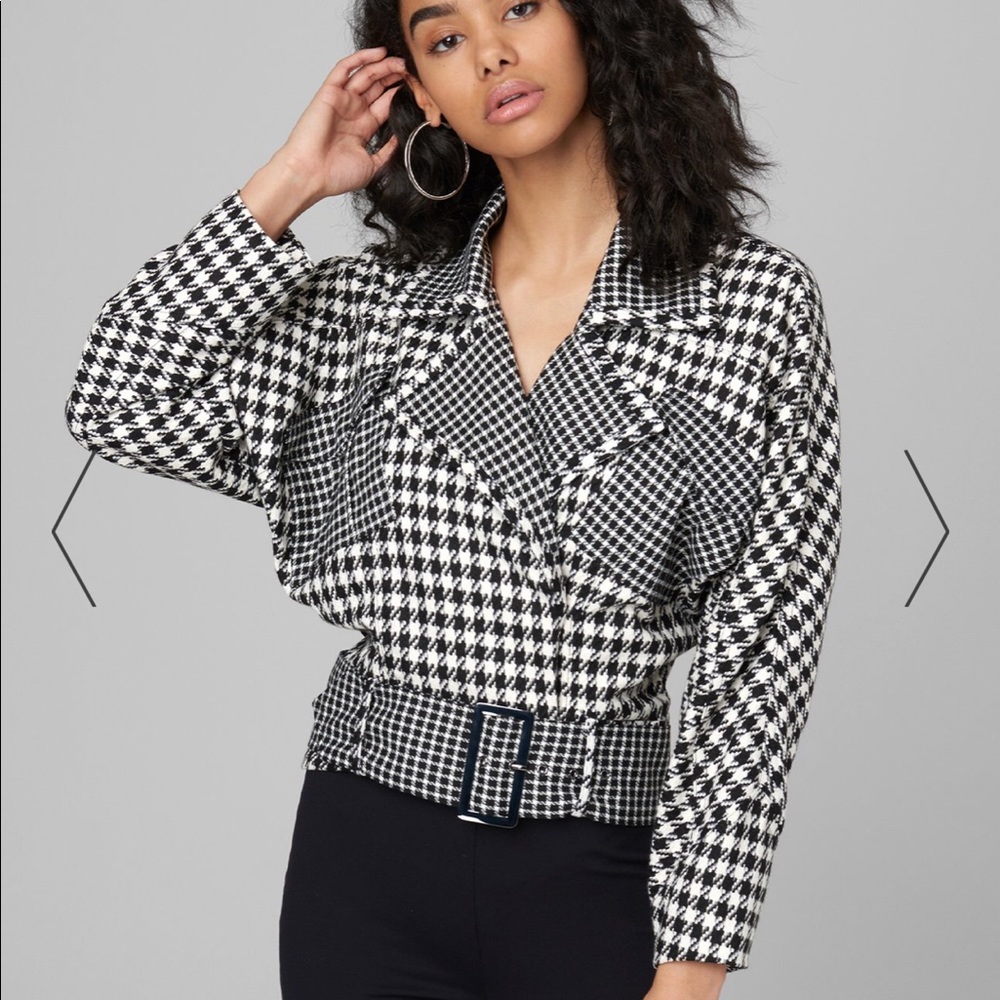 BEBE Dolman Crop Jacket - XS